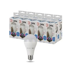Лампа светодиодная ЭРА STD LED A65-19W-840-E27 19Вт груша нейтральный белый свeт Е27 | Лампы cветодиодные Груша (A)