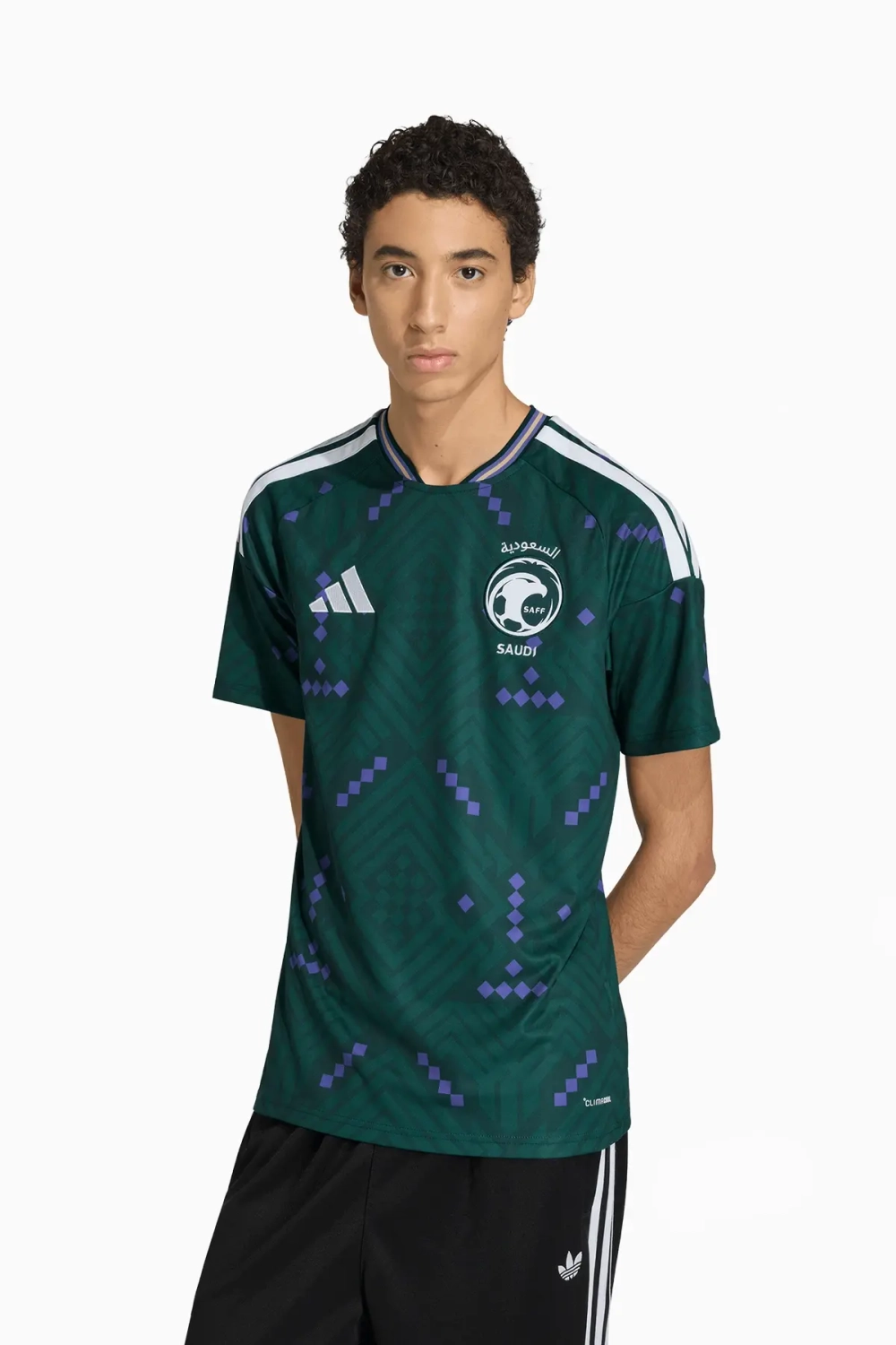 Футболка adidas Saudi Arabia 2026 Home - зеленый