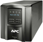 Интерактивный ИБП APC by Schneider Electric Smart-UPS SMT750I черный 500 Вт