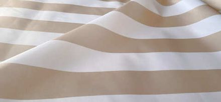 Тентовая ткань Оксфорд 240ПУ полоса бежевая