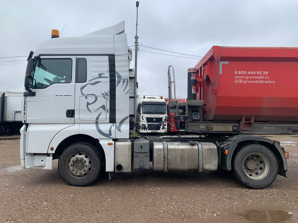 SITRAK C7H 4x2 Седельный тягач ZZ4186V361HE (Дизельный, 12,4 л, 480 л.с., АТ)