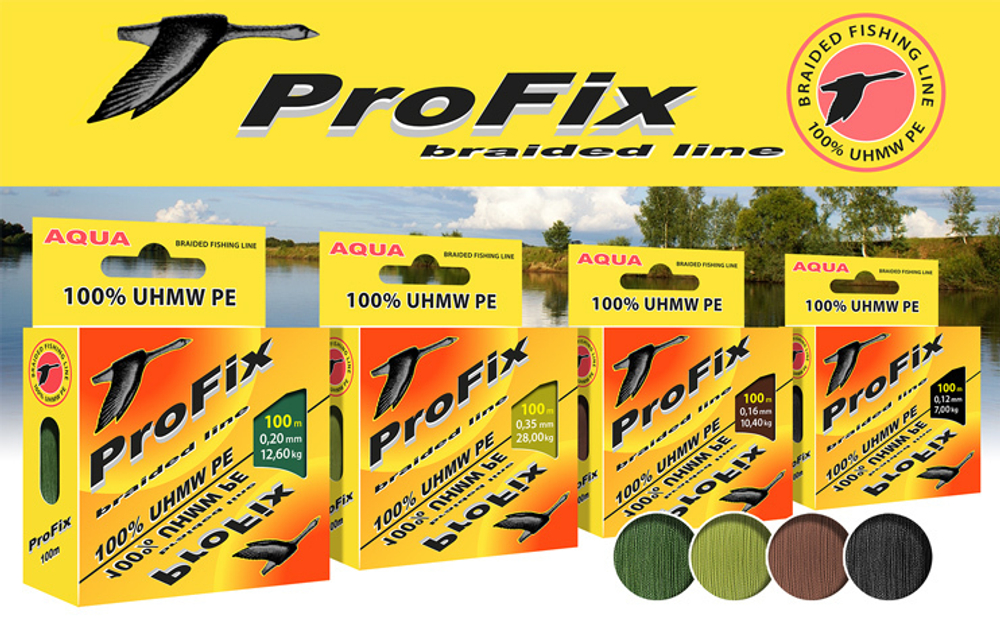 Плетеный шнур для рыбалки ProFix Olive 0,25mm 100m