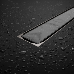 Душевой трап двухсторонний линейный, хром RGW SDR-22 (400)