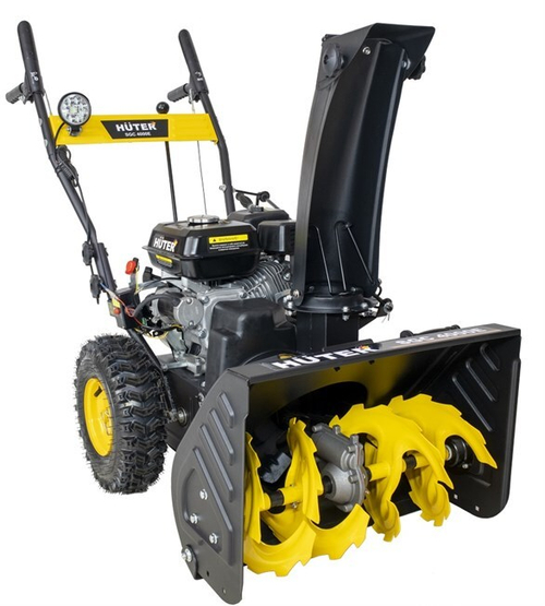 Снегоуборщик Huter SGC 4000E, бензиновый, 6.5л.с., самоходный