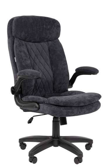 Кресло Chairman Home 533 Россия ткань S темно-серый