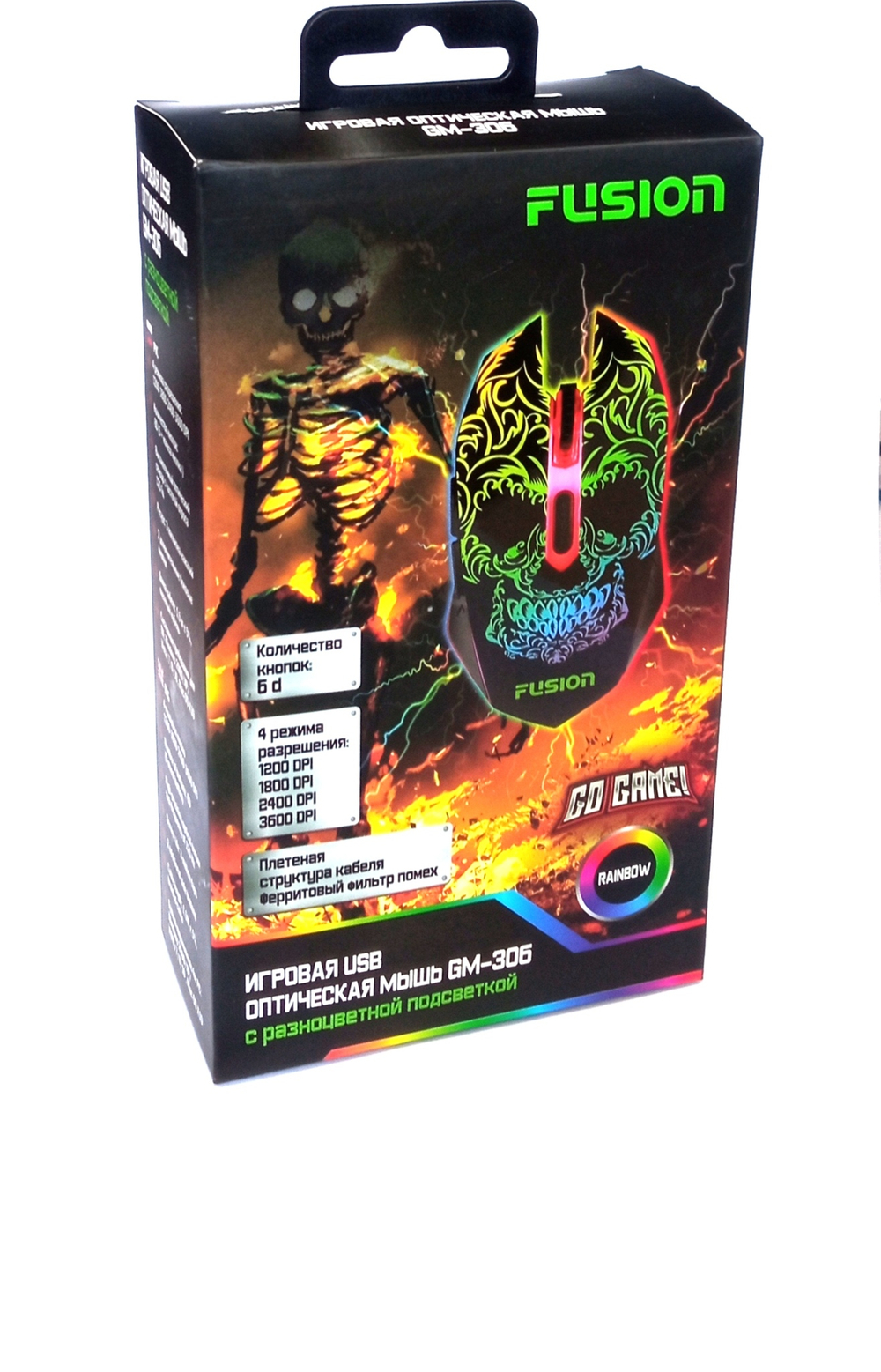 Мышь игровая Fusion GM-306