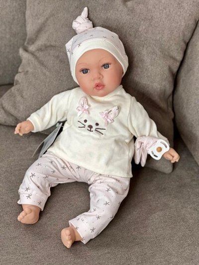 Кукла Nines 45см Susette мягконабивная в пакете (N2600K)