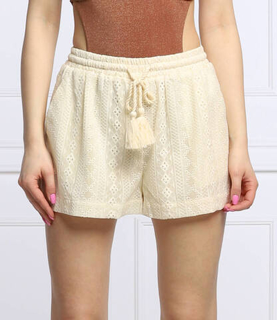 шорты Twinset U&amp;B - кремовый(221LM2PDD)