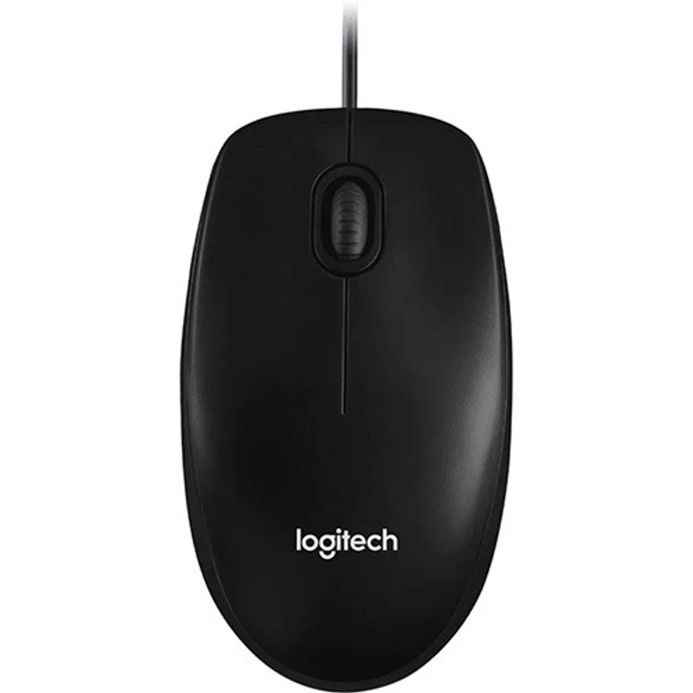 Мышь Logitech M100, USB, Dark