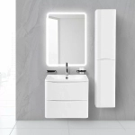 Тумба с раковиной BelBagno ACQUA 2C SO 60 Bianco Lucido
