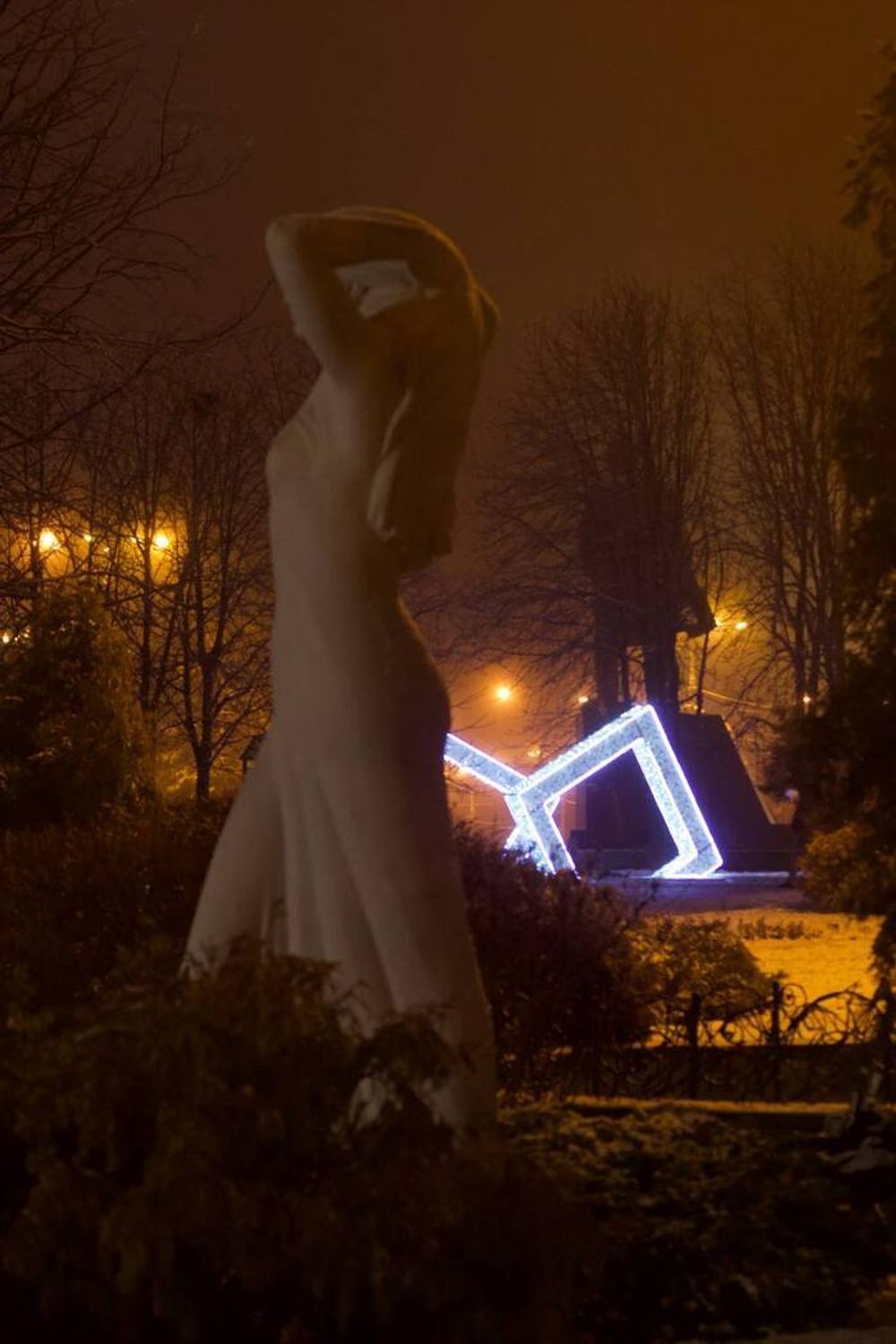 Светодиодная арка "Кристальный ромб"