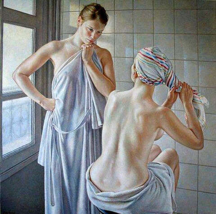 Francine Van Hove (род. 1942) - эротическое искусство французского художника