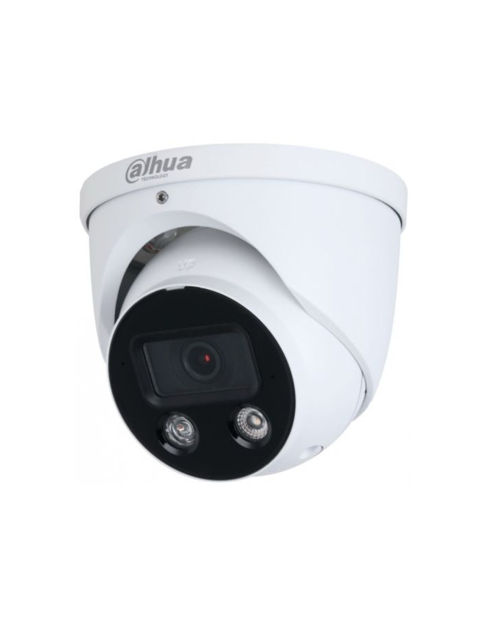 DAHUA DH-IPC-HDW3449HP-AS-PV-0280B-S4 Уличная турельная IP-видеокамера TiOC с ИИ и активным сдерживанием 4Мп; 1/2.7” CMOS; объектив 2.8мм, видеоаналитика, ИК 30м, LED 30м, IP67, корпус: металл