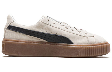 Кроссовки PUMA Suede Platform Core Whisper White Black, 363559-01