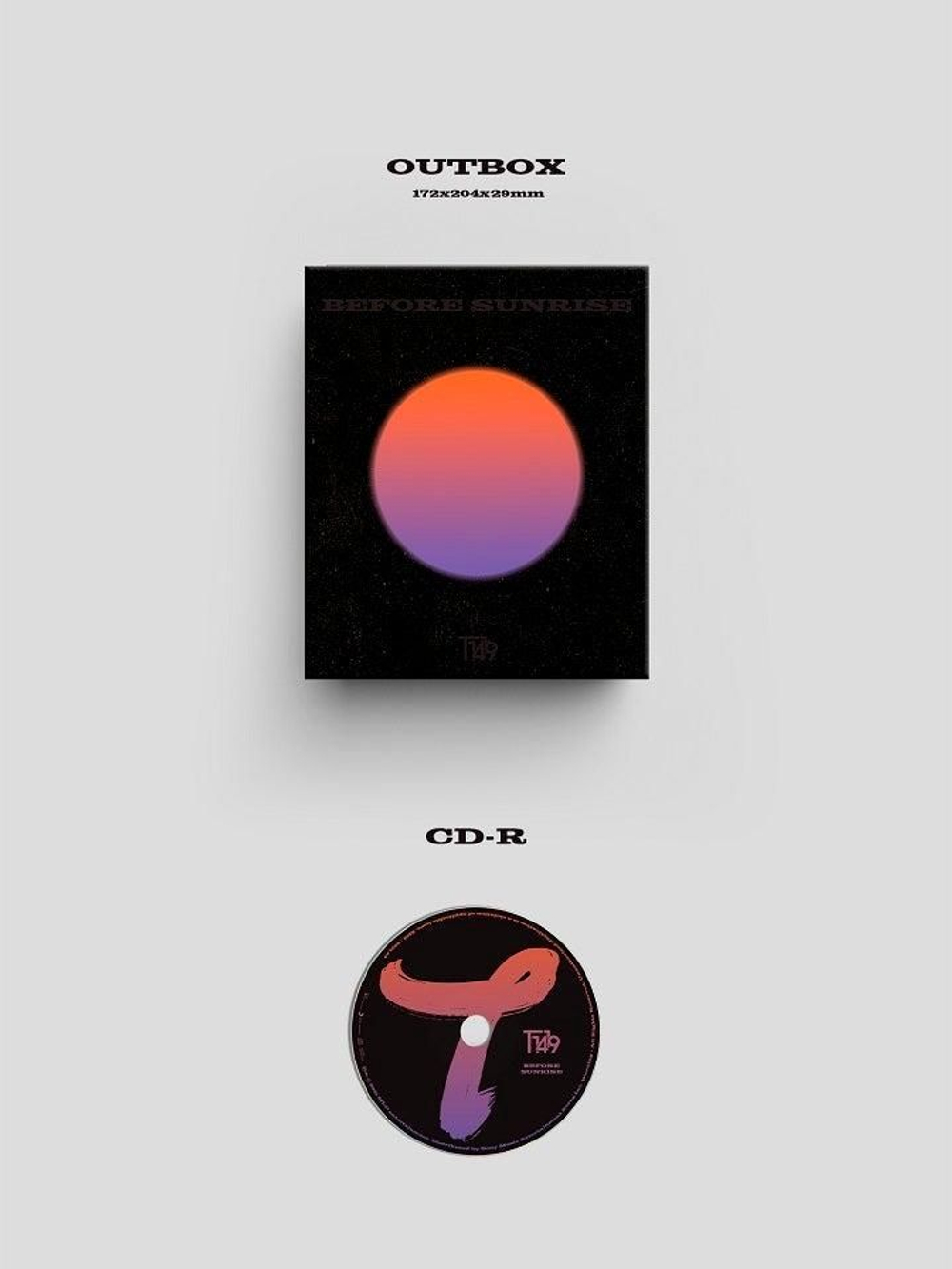 Альбом T1419 - BEFORE SUNRISE Part.2 2nd Single Album