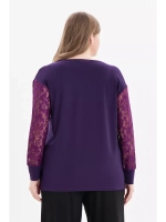 Блузка с кружевом