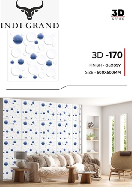 Керамогранит 3D 60х60 glossy - 170