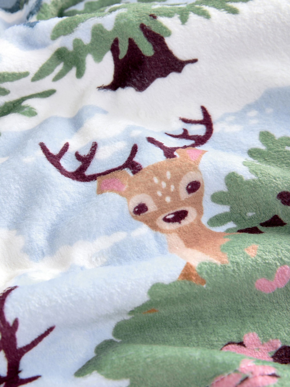 Толстовка флисовая удлиненная с капюшоном для девочки Next 973-919, Розовый