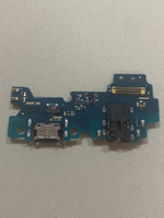 Шлейф для Samsung A325F (A32 4G) плата на системный разъем/разъем гарнитуры/микрофон - Премиум