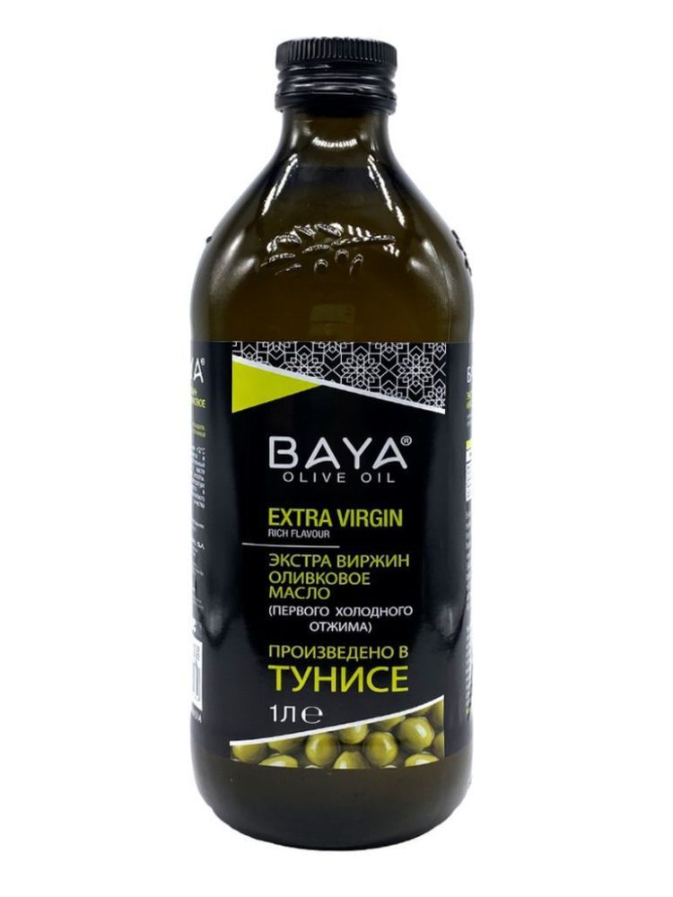 Масло оливковое Baya Extra Virgin холодный отжим 1 л x 2 шт
