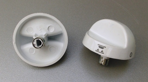 Ручка переключателя ПМ16-5-08 (0-4) белая НЕ ПОСТАВЛЯЕТСЯ