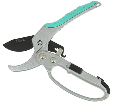 Профессиональный садовый секатор c храповым механизмом ZM 3003