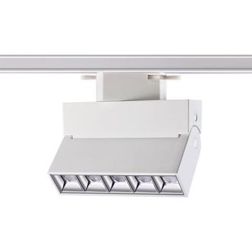 358666 PORT NT21 234 белый Светильник трековый однофазный трехжильный IP33 LED 4000K 13W 110-265V EOS