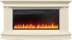 Каминокомплект Rome  - Слоновая кость с очагом Vision 42 LED