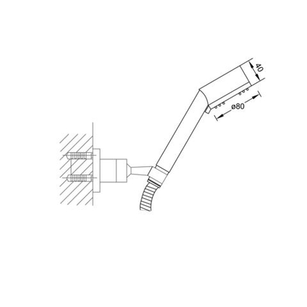 Steinberg Ручной душ 3-х функциональный, хром 099 9626