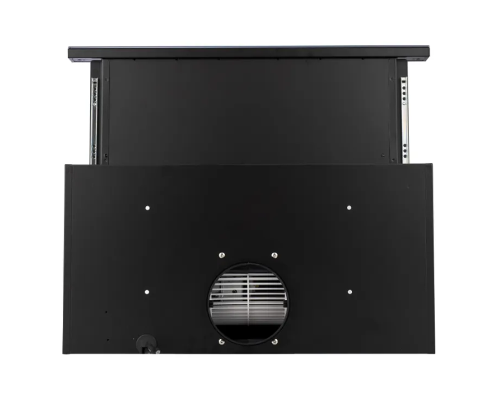 Вытяжка кухонная MACBI MTF60-3 (BLACK) черн,встраив 800м3/ч