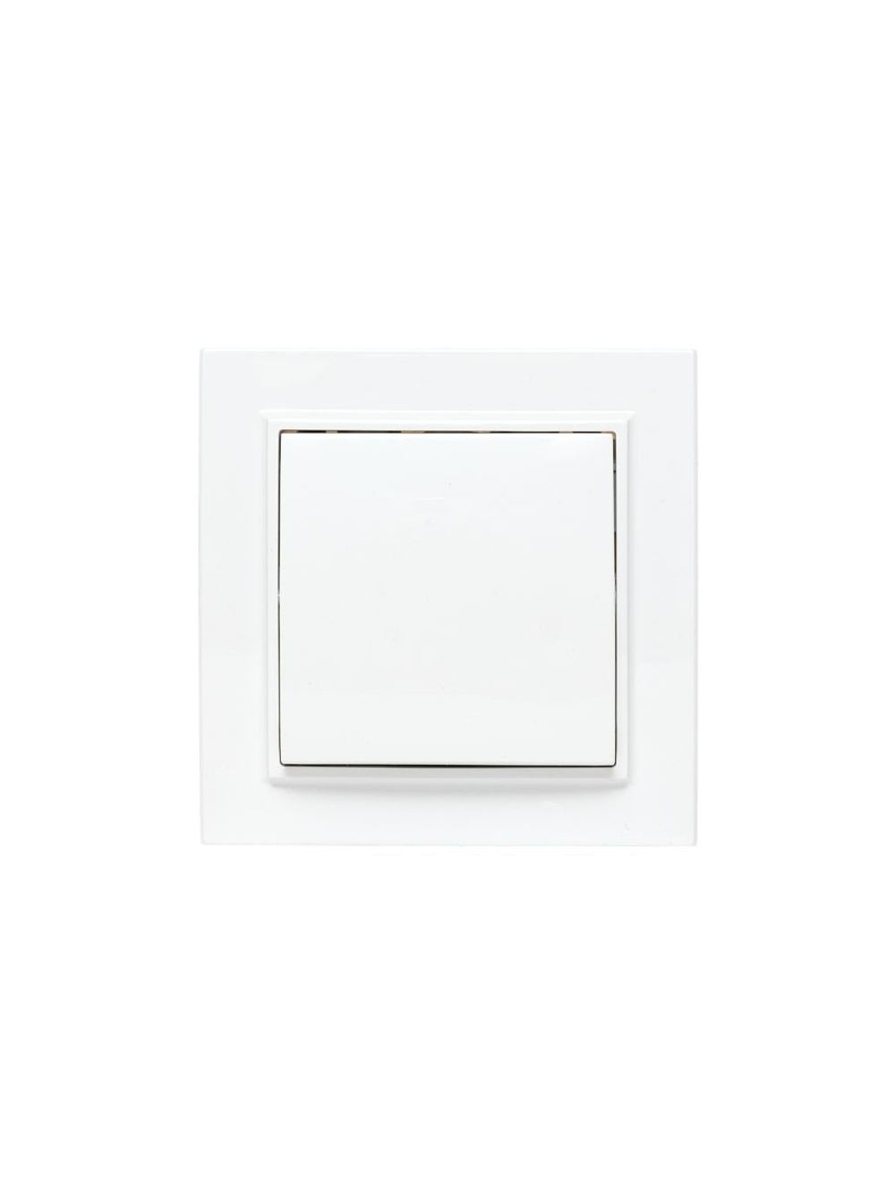 Выключатель 1-кл. СП Минск 10А IP20 бел. Basic EKF ERV10-021-10