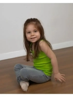 Майка для девочки в рубчик