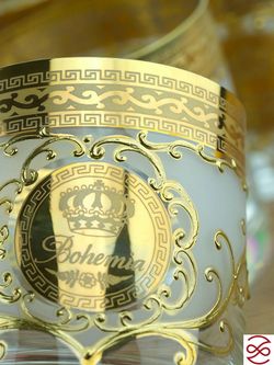 Набор стаканов для виски Версаче Богемия Laura 250 мл (6 шт)