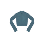 Лонгслив Nothomme Blue Coolmax Wool Waffle Cardigan Women's "Grey Blue"