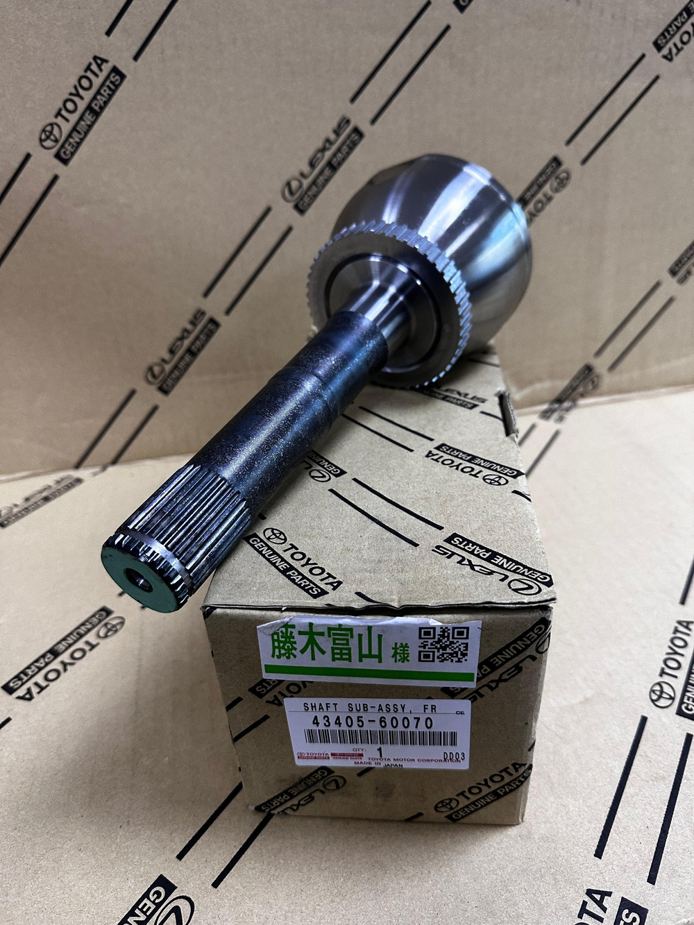 ШРУС TOYOTA 4340560070