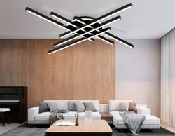 Ambrella Потолочный светодиодный светильник с пультом LineTech FL6286