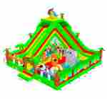 Коммерческий надувной батут «Сафария», 10*10*7,9 м