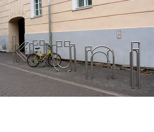 Велопарковка Нержавеющий бренд