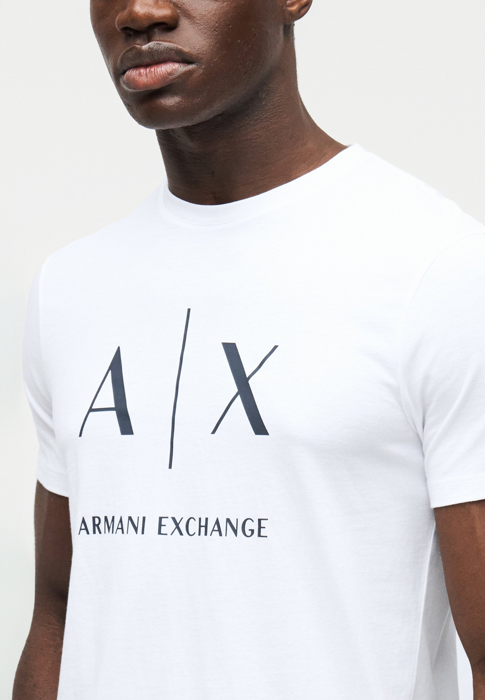 Armani Exchange Футболка с принтом - Белый