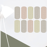 Стикеры ТАБЛИЦА УМНОЖЕНИЯ оливковый микс