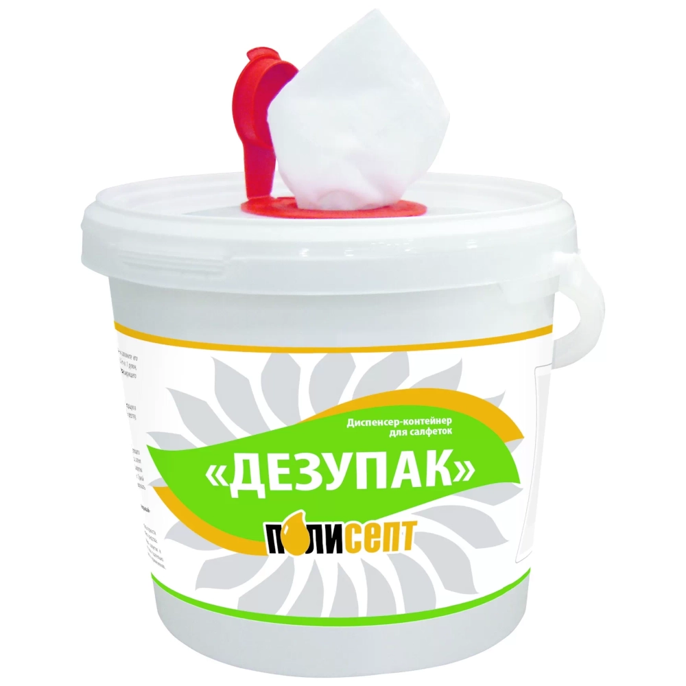 Дезупак салфетки в диспенсере 150х300 мм 100 шт