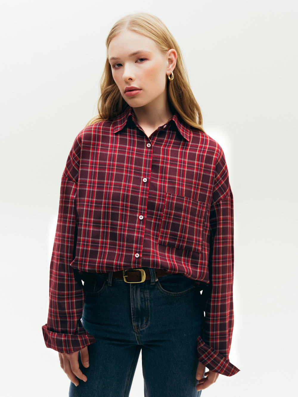 Рубашка в клетку