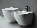 Комплект подвесной безободковый унитаз Ceramica Nova Metropol Rimless с крышкой-сиденьем CN4002 + инсталляция Geberit Delta 458.163.21.1 с панелью смыва, хром глянцевый