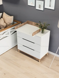 Комод пеленальный для новорожденных с ящиками