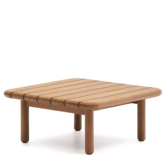 Журнальный столик Turqueta из массива тика, 70x70 см