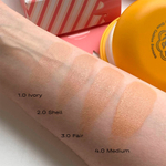 Тональный кушон с блюр-эффектом Chupa Chups Candy Glow Cushion SPF 50+ PA++++ 4.0 Medium
