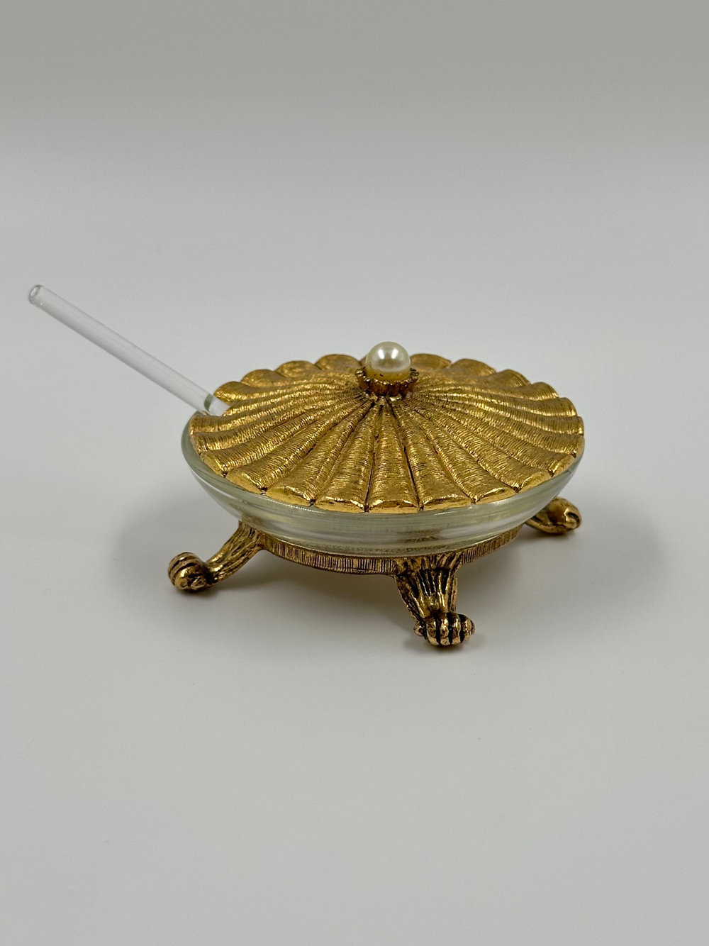 Горчичница/солонка с ложкой