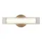 SL2010.121.01 Светильник настенный ST-Luce Никель/Белый, Прозрачный LED 1*7W 3000K/4000K ENFYS