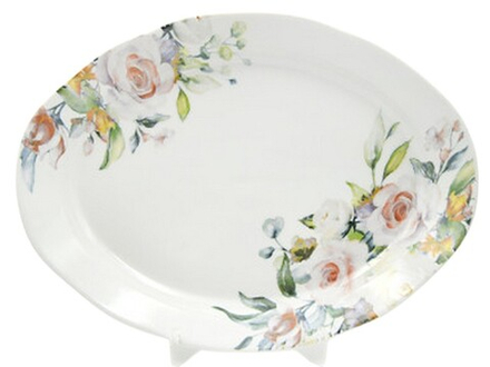 Блюдо овальное "ВЕРОНА (Идиллия)" 33 см, Беларусь.