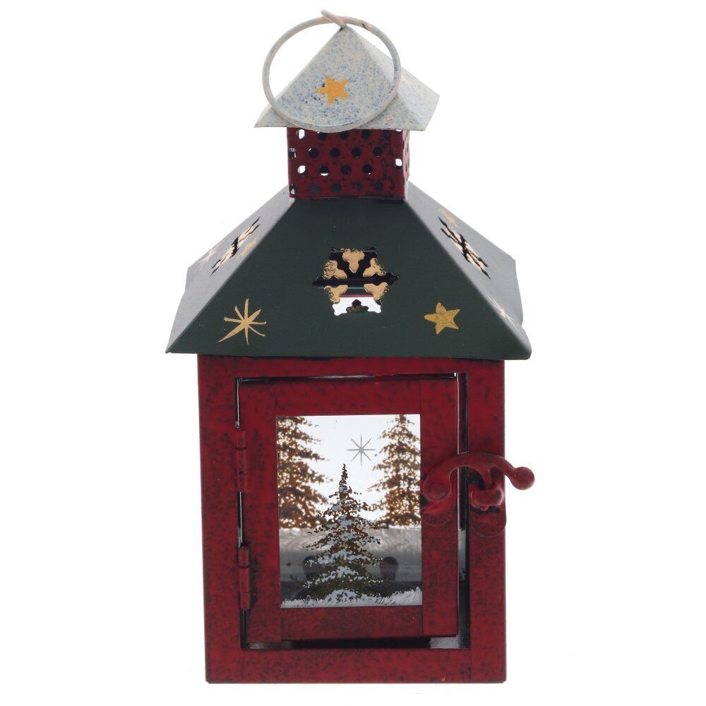 GAEM Подсвечник "Фонарь",L10 W10 H18,5 см, 2в.